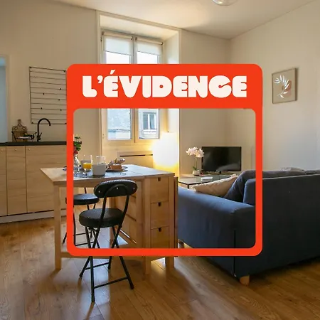 公寓 L'evidence Nantaise, Cocon Cosy Au Coeur De 南特